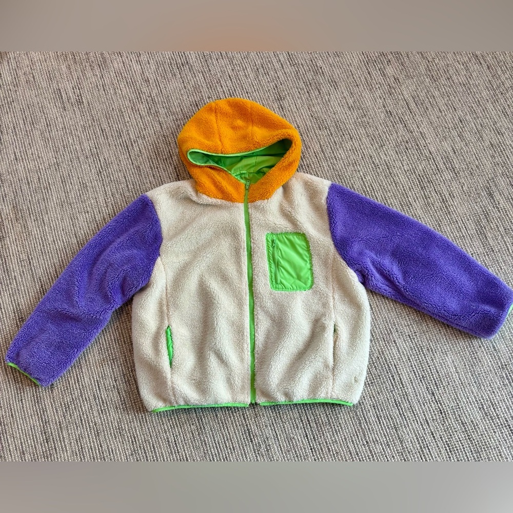 BP Women’s Color Block Sherpa Jacket- Size Large